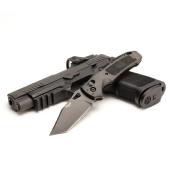 SIG36362 Couteau Hogue SIG Sauer K320 ABLE Lock Gray Tanto Lame Acier S30V Black Cerakote Made USA - Livraison Gratuite