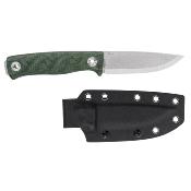 SRM702TMP Couteau SRM Bushcut 702TMP Drop-Point Acier Sandvik 14C28N Manche Micarta Vert Housse Kydex – Livraison Gratuite