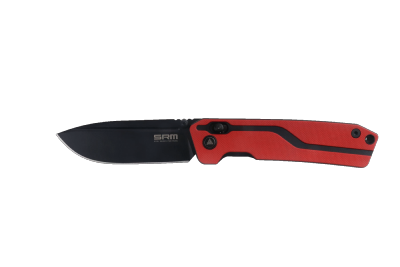 SRM7228LGV Couteau SRM Knives 7228L Red Ambi Lock Lame VG-10 - Livraison Gratuite