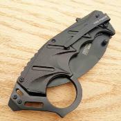 TF957WD Couteau Tac-Force Linerlock A/O | Lame Karambit Acier 3Cr13 | Manche Alu/Bois - Livraison Gratuite