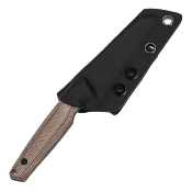 TG011B4 Couteau Tenable Parr Brown Lame Reverse Tanto 14C28N Manche Micarta Housse Kydex - Livraison Gratuite