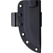 TPTBT040 Couteau Fixe TOPS Mini Tom Brown Tracker Lame Acier 1095 Dos Scie Manche Micarta Lin Noir USA - Livraison Gratuite