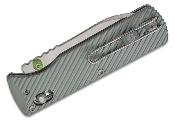 VOSA4104 Couteau Vosteed Vombat Lame Zulu M390 Manche Aluminium Gray Sécurité Crossbar Lock - Livraison Gratuite