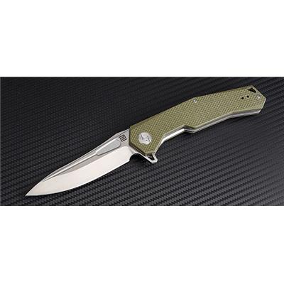 Couteau Artisan Zumwalt Green Lame Acier D2 ATZ1808PGNF - Free Shipping