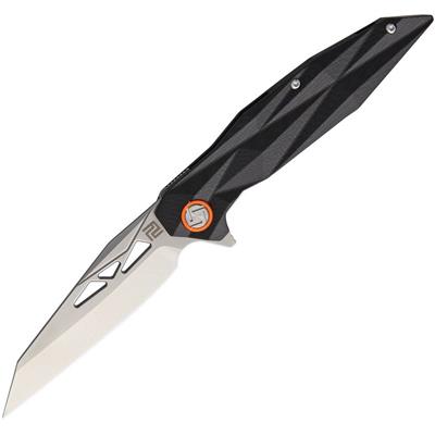 Couteau Artisan Cutlery Cygnus Black G-10 Sculpted Lame Acier D2 ATZ1827PBKC - Livraison Gratuite