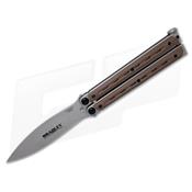 Couteau Bradley Kimura Balisong Butterfly Coyote G-10 Made In USA BCC902 - Free Shipping