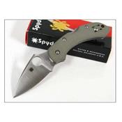 Couteau SPYDERCO G10 DRAGONFLY SC28GPFG - SPYDERCO G-10 DRAGONFLY Plain Folding Knife C28GPFG VG10 JAPAN