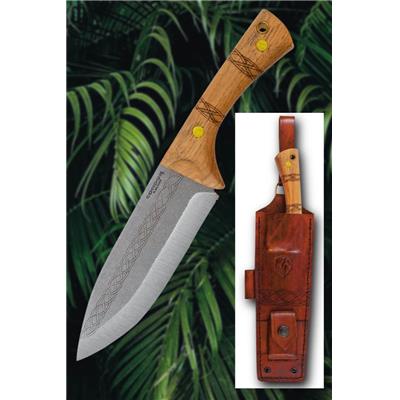 CTK394161HC Couteau Condor Pictus Acier 1095 Carbone Etui Cuir Made Salvador - Livraison Gratuite