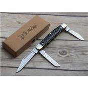 Couteau Canif Elk Ridge Stockman 3 Lames Acier 3Cr13 Manche C-Tek ER939BK - Free Shipping