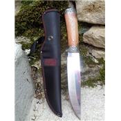 FSHP144PW Couteau Poignard Frost Cutlery Manche Bois Acier 3Cr13 - Livraison Gratuite