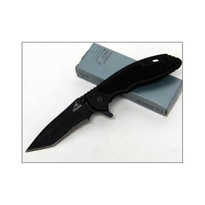 Gerber Torch II Tanto Couteau Tactical Tanto Serrated Acier 440 Titane G1586 - Free Shipping
