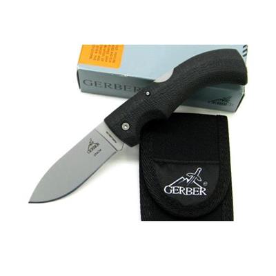 Couteau Gerber Gator Knives Lame Acier 154CM Manche Kraton Housse Cordura Made In USA G6064 - Free SHipping