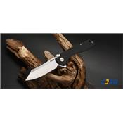 J1915BK Couteau CJRB Kicker Black Lame D2 Sécurité Recoil-Lock - Livraison Gratuite