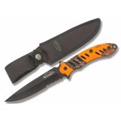 R19761 Couteau de Chasse Remington F.A.S.T. Orange Lame 440 Etui Cordura - Livraison Gratuite