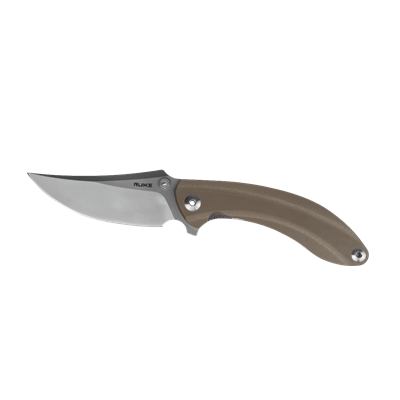 Couteau Ruike Practical P155 Manche Desert G-10 Linerlock RKEP155W - Free Shipping