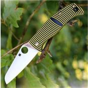 Couteau Spyderco Caribbean Sheepfoot Acier LC200N Manche G-10 SC217GPSF - Free Shipping