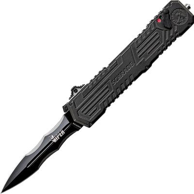 Couteau Automatique Schrade Viper 3 OTF Acier 4034 Manche Alu SCHOTF3CB - Free Shipping