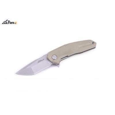 Couteau Ultra-X Cobra Desert G-10 Lame Acier 440C UXHK215F - Livraison Gratuite