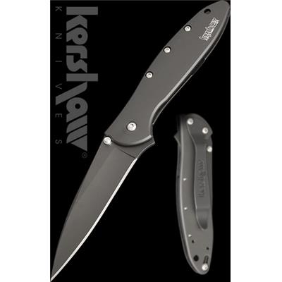 Couteau KERSHAW LEEK BLACK KS1660CKT - LIVRAISON GRATUITE