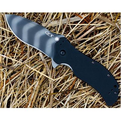 Couteau ZERO TOLERANCE Tiger Ouverture Assistée Acier S30V Manche G-10 ZT Made In USA ZT0350TS - Free Shipping