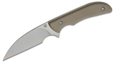 ATZ1842BDE Couteau de Cou Artisan Cutlery Sea Snake Desert Tan Lame AR-RPM9 Etui Kydex - Livraison Gratuite