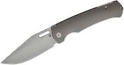 ATZ1867GGY Couteau ArtisanCutlery Revel Manche Titane Gris - Frame Lock - Lame Acier S90V IKBS - Livraison Gratuite