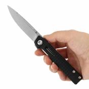 B2123A3 Couteau Kitpu Tenable Knives | Lame Acier Nitro-V SW Drop Point | Manche Plaquettes Black Frag Pattern G10 | Liner Lock | Livraison Gratuite