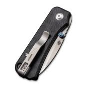 CIVC19068S1 Couteau CIVIVI Baby Banter Lame Acier Nitro-V Manche en G10 Noir Roulements à Billes - Livraison Gratuite