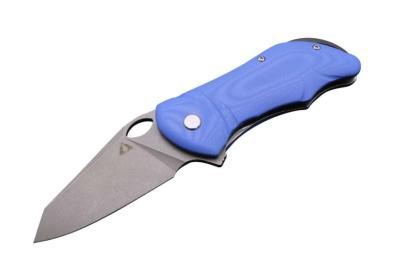 CMB05S Couteau CMB Made Knives Hippo Blue Lame Acier D2 IKBS - Livraison Gratuite