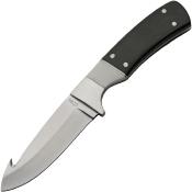 CN211629BK Couteau de Chasse Guthook Lame Acier 3Cr13 Etui Nylon - Livraison Gratuite