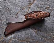 ESEBKM ESEE Belt | Couteau Fixe | Drop Point CPM MagnaCut | Manche Micarta | Étui Cuir USA - Livraison Gratuite