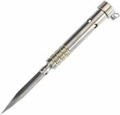 G005A2 Pic Kansept EDC Stiletto | Lame Acier 5Cr13 Satin | Manche Titane/Gold | Pocket Clip | Livraison Gratuite