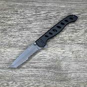 G1074252 Gerber EVO Mid Liner Lock Tanto – Couteau Tactical Lame Acier 7Cr17MoV Manche Aluminium Noir – Livraison Gratuite
