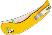 J1955YE Couteau CJRB Nanner Lame Persian Acier AR-RPM9 Manche G10 Jaune Ball Bearing Crossbar - Livraison Gratuite