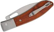 J1959WD Couteau CJRB Sasaya Wood Lame Acier AR-RPM9 Sécurité Button Lock IKBS - Livraison Gratuite