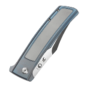 K1108B2 Couteau Kansept Bison Bowie CPM-S35VN Manche Titane Sécurité Frame Lock - Livraison Gratuite