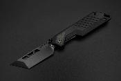 KETM0166 Couteau Pliant Ketuo Mutiny Lame Acier 14C28N Tanto PVD Noir Manche G10 Noir Linerlock - Livraison Gratuite