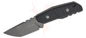 KI1086A2 Kizer Quartz – Couteau Fixe Compact | Lame Acier AEB-L Satin | Manche G10 Noir | Étui Kydex  - Livraison Gratuite