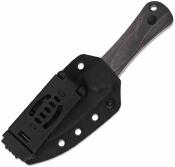 KI1122A4 Couteau Kizer Bone | Lame Acier AEB-L Stonewash | Manche Wood | Housse Kydex - Livraison Gratuite