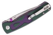 KIV3633C1 Couteau Kizer Fighter Cancer Lame Clip Point Acier 154CM IKBS - Livraison Gratuite