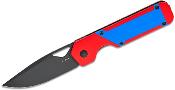 KIV3634A2 Couteau Kizer Cutlery Militaw Red/Blue Lame Acier Nitro-V Black - Livraison Gratuite