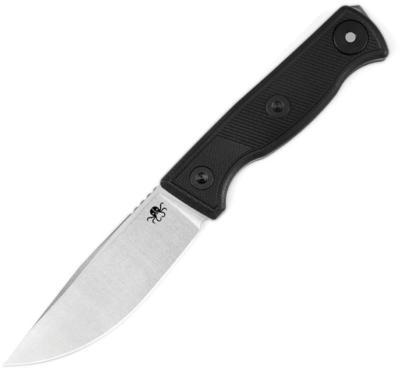 KKNZ067 Couteau Fixe Klaken Citadel Lame Acier 14C28N Manche G10 Noir Étui Kydex - Livraison Gratuite
