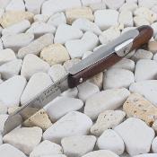 KO197940 Okapi Biltong Slip Joint – Couteau Pliant Traditionnel | Lame Acier Carbone | Manche Bois Brun | Afrique du Sud - Livraison Gratuite