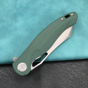 KUB239K Couteau Pliant Kubey Drake Green Lame Tanto Acier AUS-10 Pivot Roulements à Billes Linerlock - Livraison Gratuite