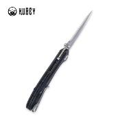 KUB314F Couteau Kubey Ruckus Black Lame Acier AUS-10 IKBS  - Livraison Gratuite