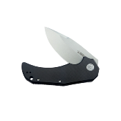 KUB319H Couteau Kubey Bravo One Lame Drop Point Acier AUS-10 – Manche G10 Noir – Linerlock – Flipper – Roulements céramique – Livraison Gratuite