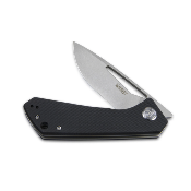 KUB331A Couteau Kubey Front Flipper Black G10 Lame Acier D2 IKBS - Lvraison Gratuite