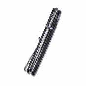 KUB344A Kubey Momentum – Couteau pliant Liner Lock Lame Acier D2 Bead Blasted Manche Black G10 - Livraison Gratuite