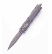 MCT22510APNC Microtech OTF Dirac D/E 225-10APNC | Lame Dague Double Tranchant Acier M390 Manche Alu USA - Livraison Gratuite
