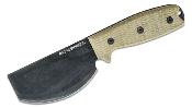 ON8661 Couteau Ontario RAT-3 Cleaver Lame Acier Carbon Etui Cuir Made USA - Livraison Gratuite